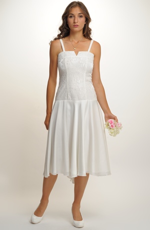 Elegantní společenské šaty vhodné i jako svatební šaty