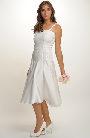 Elegantní společenské šaty vhodné i jako svatební šaty