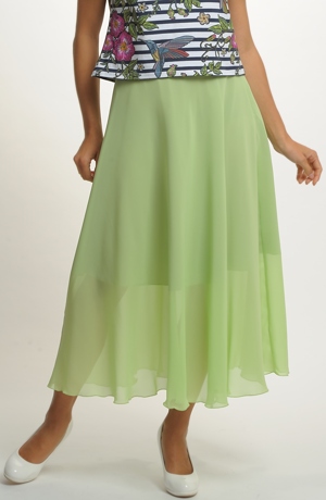 Elegantní sukně kolová
