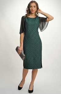 Nadčasové elegantní dámské koktejlové šaty