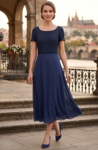 Společenské šaty na ples s elegantní lady sukní