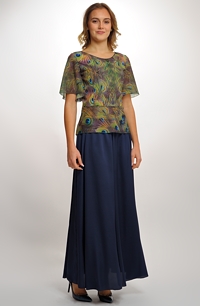 Jdeme na svatbu i na ples v zajímavém kompletu ze 2 částí