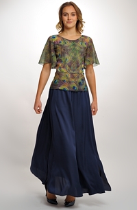 Jdeme na svatbu i na ples v zajímavém kompletu ze 2 částí