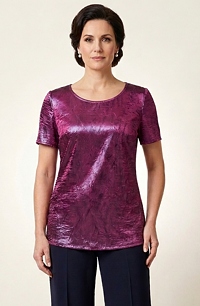 Dámská společenské halenka v jemném lesku