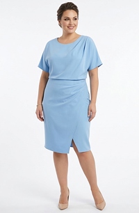 Společenské šaty pro plnoštíhlé