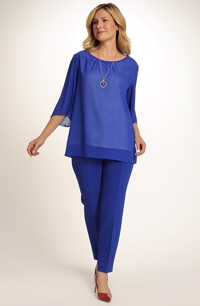 Společenská tunika plus size velikost