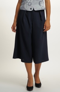 Volné culottes kalhoty