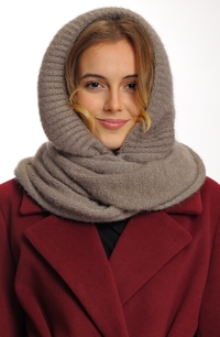 Elegantní dámský pletený tunel