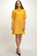 Žluté jemné šaty
