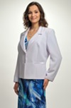 Dámské bílé sako - sleva