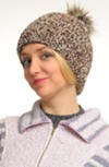 Kulich z pleteniny s bambulkou