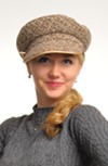 Dámský kšiltovka boucle